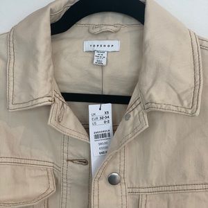 Topshop cropped jacket